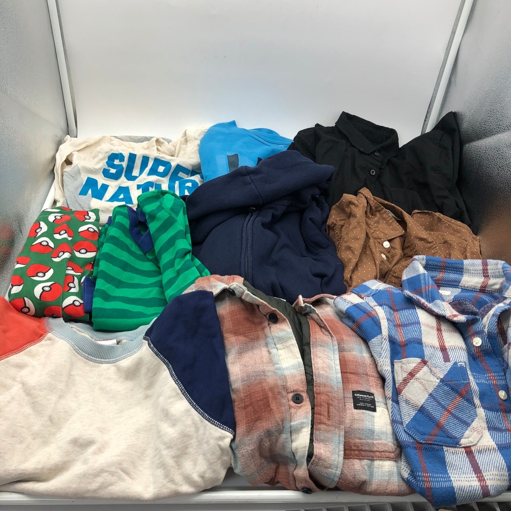 Boys Size 10-12 (L) Long Sleeve T Shirts Sweaters BUNDLE Zara abercrombie